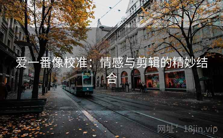 爱一番像校准:情感与剪辑的精妙结合